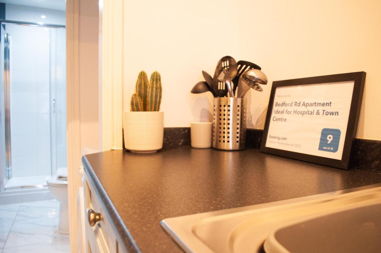 Bedford Rd Apartment Ideal For Hospital & Town Centre Kempston Esterno foto
